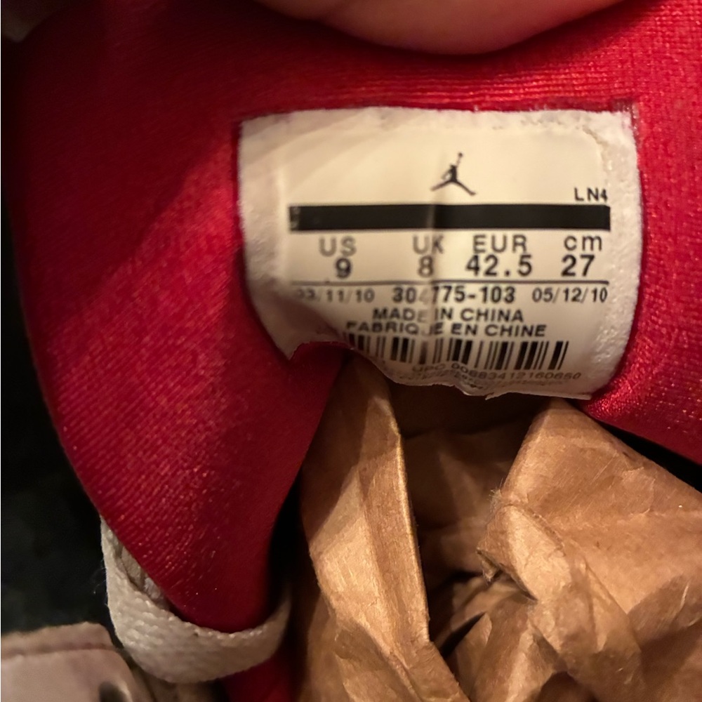 2010 love of the game retro Olympic 7s size 9 og all - Picture 6 of 6